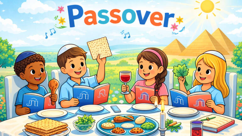 Passover Through a Child’s Eyes: Learning About Freedom, Change, and Responsibility